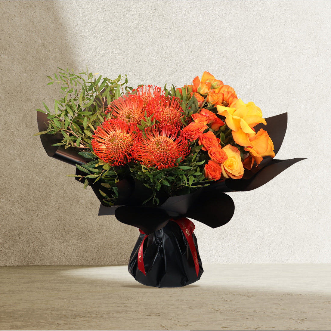 Amber Bouquet - A Radiant Symphony of Color
