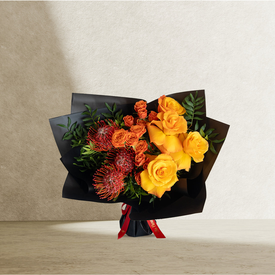 Amber Bouquet - A Radiant Symphony of Color