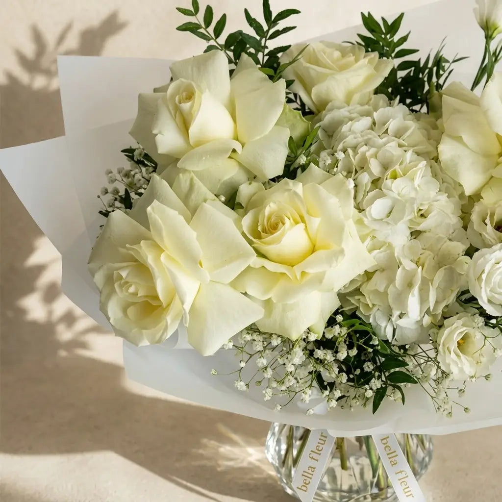 Fenella Bouquet - A Pure Symphony of White Elegance