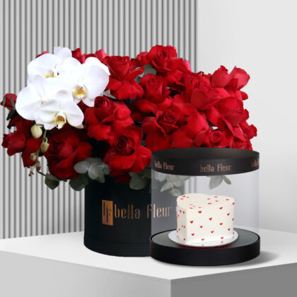 Bella Box Collection of Valentines Flowers, a unique Valentine's Day gift idea.