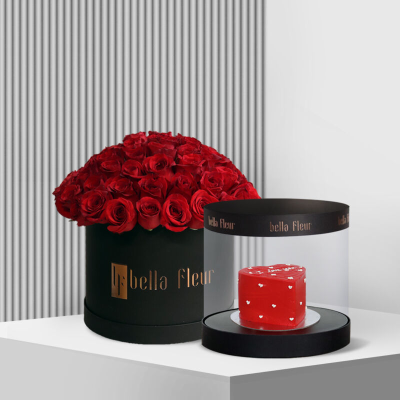 Bella Box Collection of Valentines Flowers, a unique Valentine's Day gift idea.